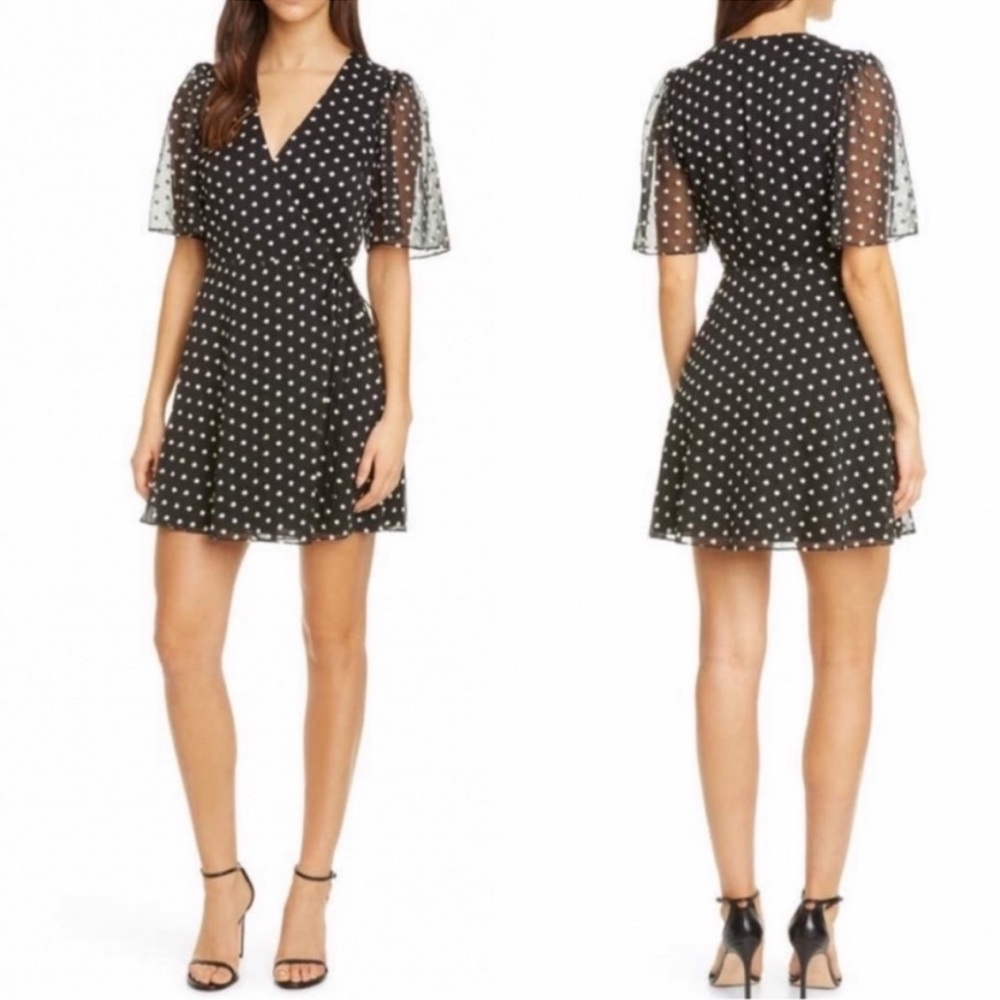 Alice + Olivia Sandra Daisy Wrap Dress 4